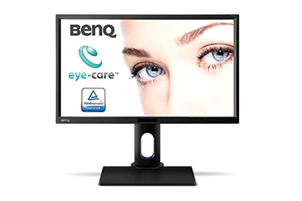 Benq BenQ BL2420PT 24" QHD Designer Monitor (1440p, 100% sRGB, Rec 709, hoogteverstelling, CAD/CAM en animatiemodus, VGA/DVI-DL/DP1.2/HDMI) - Zwart