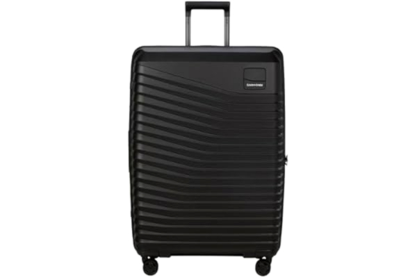 Samsonite  Intuo - Spinner L, Expanderbar Resväska, 75 cm, 105/115 L, Svart (Black)