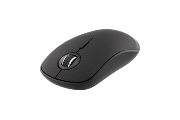 Deltaco  MS-900 Silent - Mouse 4 buttons wireless Bluetooth 5.0 black - Mus - 4 - Svart