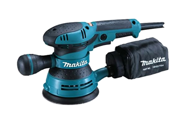 Makita  BO5041K - random orbit sander - 300 W - 125 mm