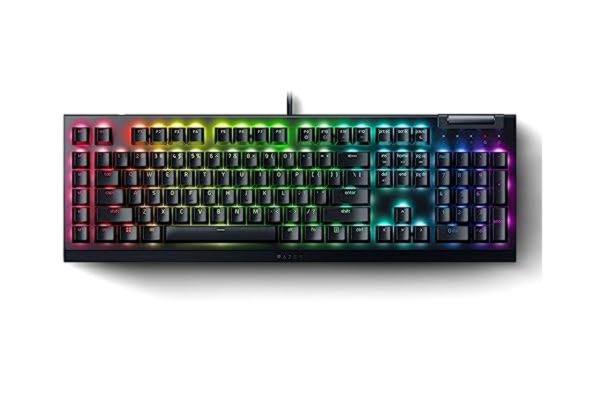 Razer  BlackWidow V4 X - Mechanical Gaming Keyboard with Razer Chroma RGB - US Green