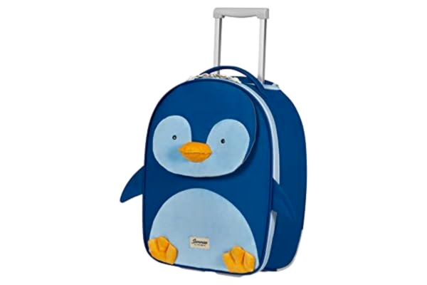 Samsonite  Happy Sammies Eco - Upprätt XS -barnbagage, 45 cm, 22,5 L, blå (Penguin Peter)