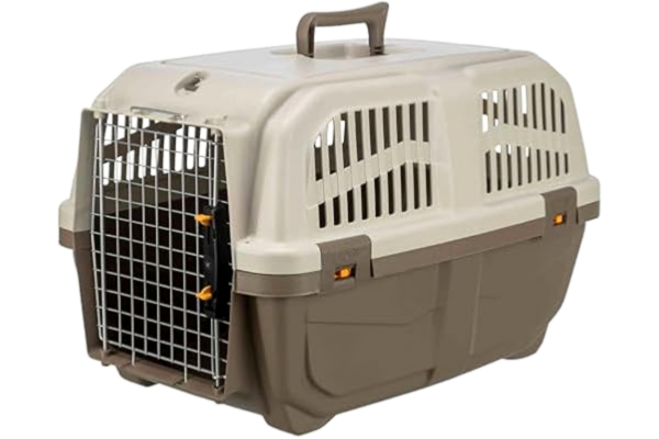 Trixie Skudo Transportbox, 60 x 40 x 39 cm, Vit, Svart
