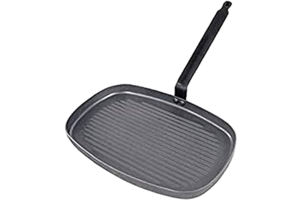 de Buyer De Buyer 5540.38-Carbone Plus Rectangular Grill Pan 38 x 26 cm