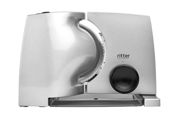 Ritter ritter compact 1 elektrisk skärmaskin för kött och bröd i metall, Made in Germany