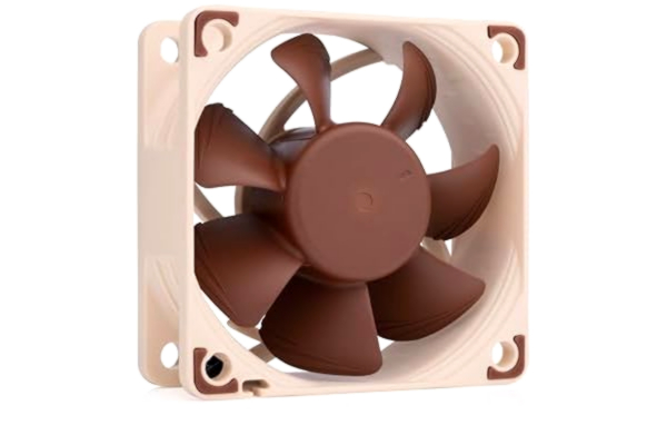 Noctua  NF-A6x25 PWM, premium tyst fläkt, 4 stift (60 mm, brun)