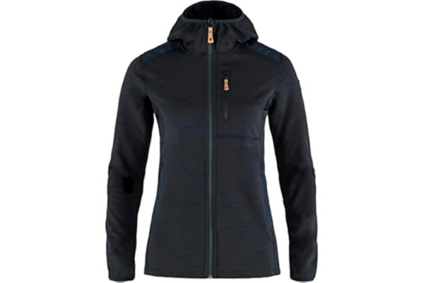 Fjällräven Fjallraven 81479-555 Keb Fleece Hoodie M Sweatshirt Herr Mörk Marinblå Storlek S