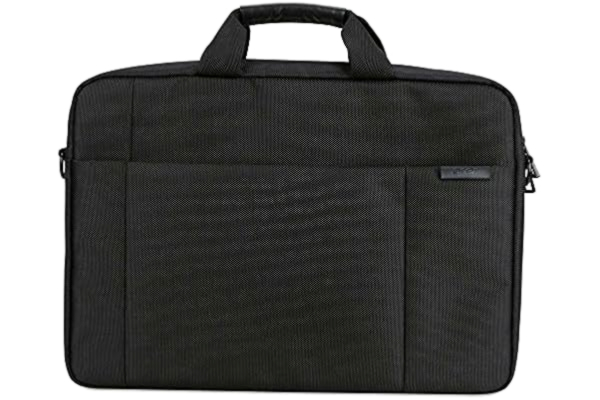Acer  Notebook Carry Case (lämplig för upp till bärbara datorer/Chromebooks: universellt skyddsfodral med axelrem, och stoppning, rem för fastsättning på vagn, extra framficka) svart, GRÅ, 15,6 Zoll