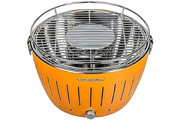 LotusGrill  Røykfri kullgrill Oransje