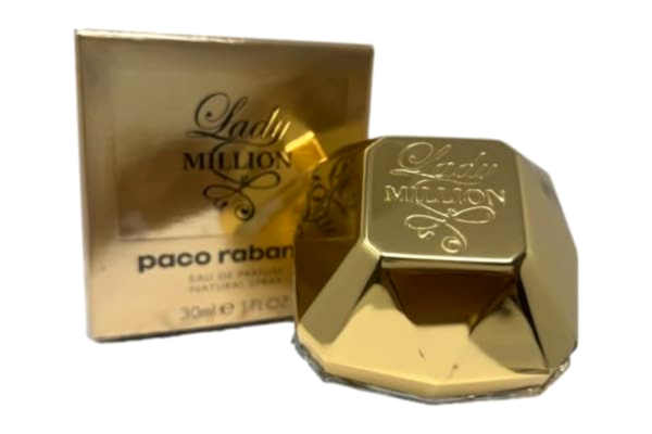 Rabanne Paco Rabanne Lady Million Eau de Parfum Spray For Women Svart, 1-pack (1 x 30 ml)