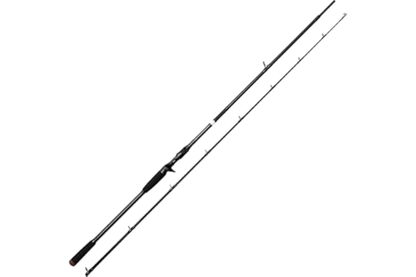 Savage Gear  betesfiskespö SG2 Big Bait Specialist Baitcasting Rod för rovfisk, gädda abborre, 2,59 m måttlig snabb åtgärd, robust, svart, unisex