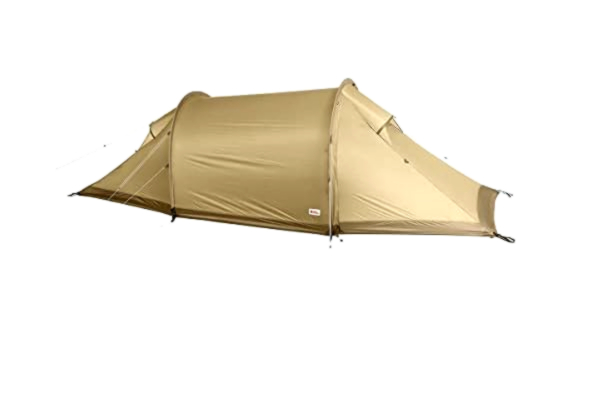 Fjällräven FJÄLLRÄVEN unisex vuxen Abisko Lite 2 tunnel tält, sand, OneSize