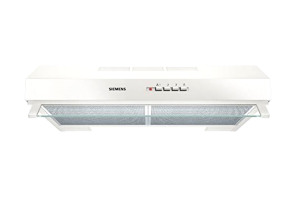 Siemens  LU63LCC20 iQ100 köksfläkt/60 cm/LED-belysning, vit