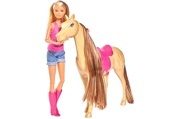 Steffi Love STEFFI LOVE 105733052 Modedocka med Häst, Flerfärgad, Från 3 år