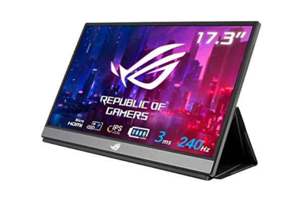 Asus  XG17AHPE 17.3 Cala, Monitor, Czarny