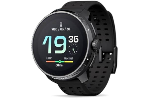 Suunto SUUNTO Race Series Sports Watch Herr Dam, GPS Löpaktivitet Tracker, Bi-Band GNSS, Offlinekarta, AMOLED-pekskärm, Smartwatch Pulsmätare Stegräknare Höjdmätare, 24/7 sömnspårning, Bluetooth, 95+ Sport