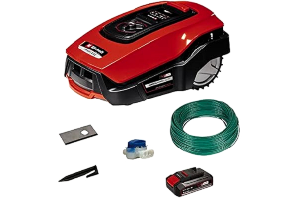 Einhell  Robotplæneklipper 600M2 Kit 18V-2,5 Ah Fuld startpak FREELEXO - 3413946
