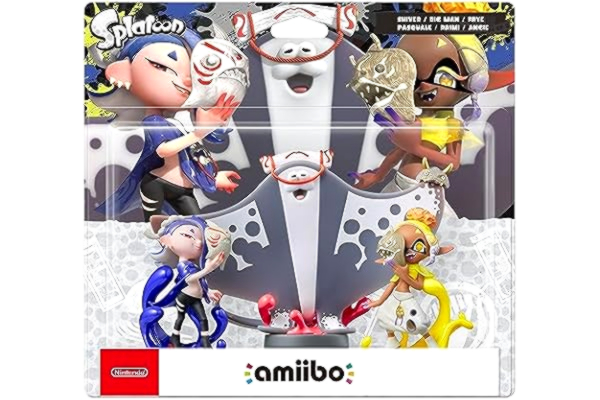 Nintendo Splatoon Collection - Shiver, Big Man and Frye amiibo