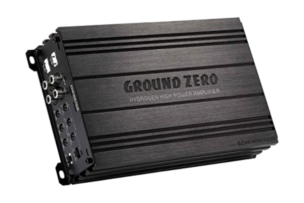 Ground Zero  GZHA MINI FOUR 4-kanaals versterker eindversterker klasse AB