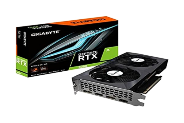 Gigabyte GIGABYTE RTX 3050 GV-N3050EAGLE-8GD Noir