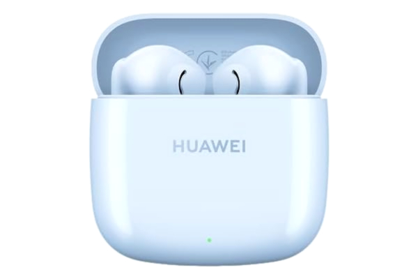 Huawei HUAWEI FreeBuds SE 2 trådlösa hörlurar, upp till 40 timmars batteritid, lätta och bekväma, balanserat ljud, vattentät, tysk version, Isle Blue