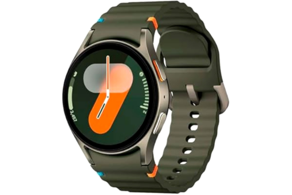 Samsung  Galaxy Watch7 - 40 mm - intelligente Uhr mit Sportband - Gummi - Bandgr??e: S/M - Anzeige 3.33 cm (1.3")