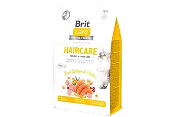 Brit  Care Grain Free Adult Haircare med lax 0,4 kg