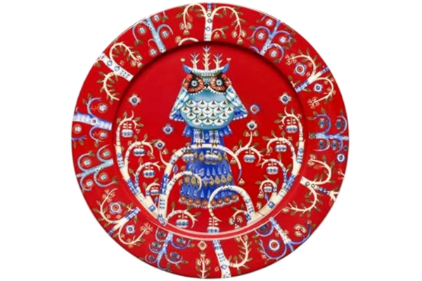 Iittala  Taika 1013907 Tallrik, Röd, 27 cm