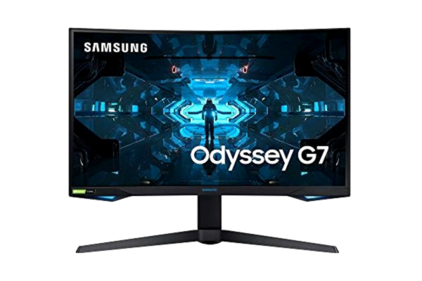 Samsung  Odyssey Gaming Monitor C27G73TQSR, 27 inch, VA-paneel, QLED, WQHD-resolutie, AMD FreeSync Premium Pro, G-Sync compatibel, reactietijd 1 ms, kromming 1000R, vernieuwingssnelheid 240 Hz, zwart