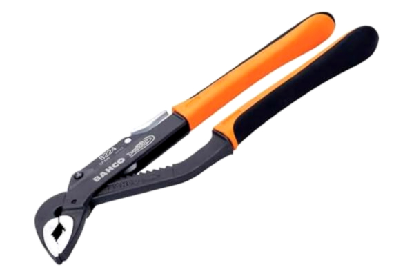 Bahco  8225 Vattenpumptång, Svart, Orange, 315 mm