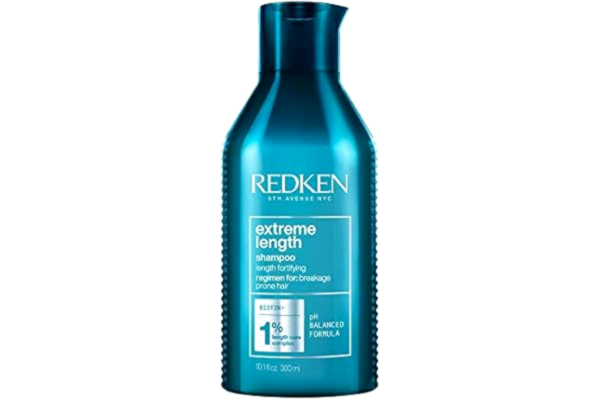 Redken  | Schampo, minskar risken för kluvna toppar i särskilt långt hår, Extreme Length, 300 ml