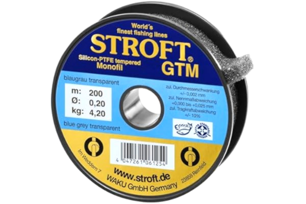 Stroft Waku Stroft GTM Monofilament fiskelina 200 m, unisex_vuxen, 0,20 mm