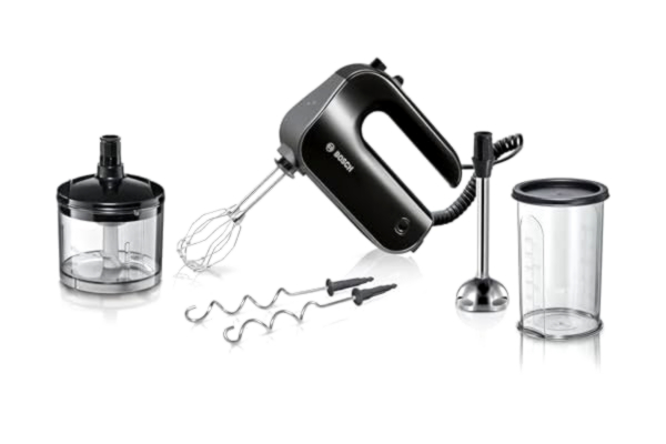 Bosch  MFQ4980B Handmixer, Svart, Silver