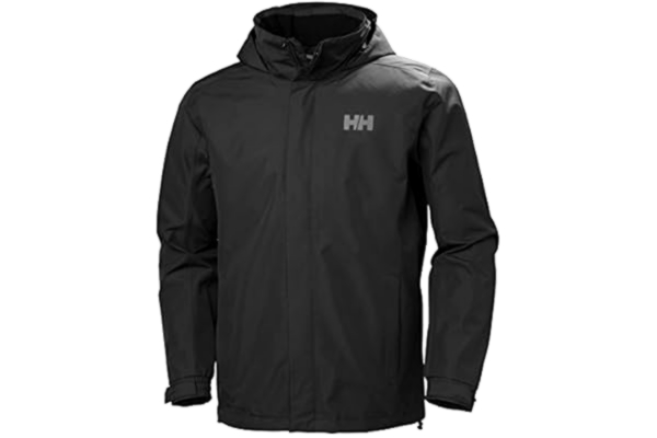 Helly Hansen  Dubliner Regnjakke, Herre, Black
