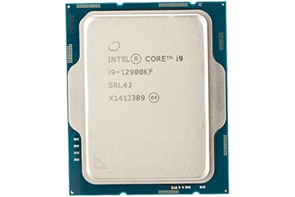Intel  Core i9-12900KF 12e generatie desktop processor (basistakt: 3,2GHz turboboost: 5,2GHz, 6 kernen, LGA1700, RAM DDR4 en DDR5 tot 128GB) BX8071512900KF