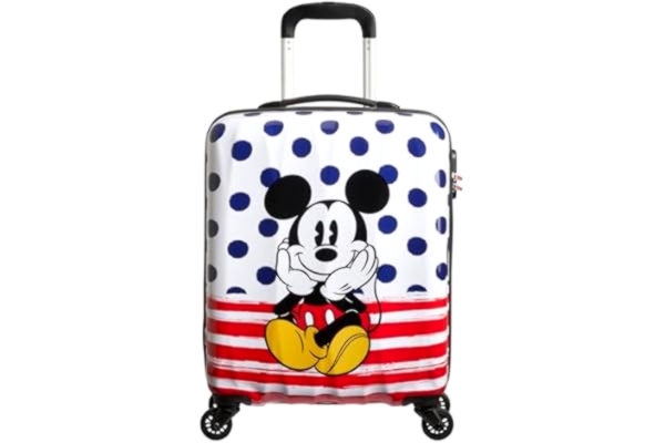 American Tourister American Tourist Disney Legends - Spinner S, Children's Bagage, 55 cm, 36 L, Multicolored (Mikcey Blue Poots)