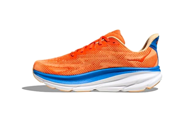 Hoka One One M Clifton 9, Vibrant Orange / Impala, 43 1/3