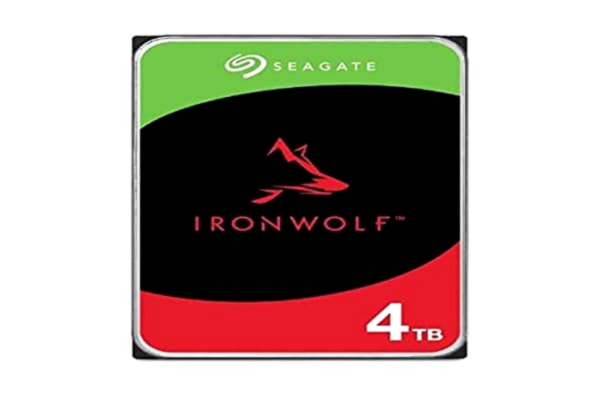 Seagate  IronWolf ST4000VN006 - Harddisk - 4 TB - intern - SATA 6Gb/s - 5400 rpm - buffer: 256 MB - med 3 års Seagate Rescue Data Recovery