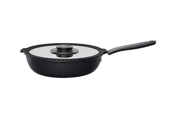 Fiskars  1026575, Rund, Gryde til alle formål, Sort, Aluminium, 464 mm, 277 mm