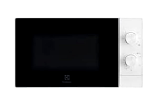 Electrolux  Fristående Mikrovågsugn, Modell EMZ421MMW, 21 L, Grillfunktion, 800 W, Vit