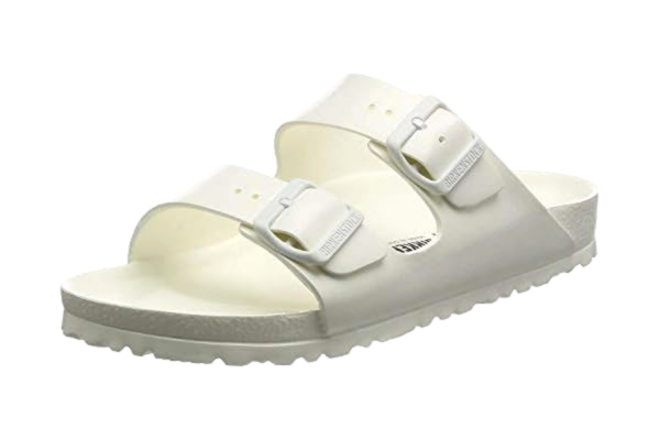 Birkenstock  Arizona Flip Flops för kvinnor, Vitt, 38 EU