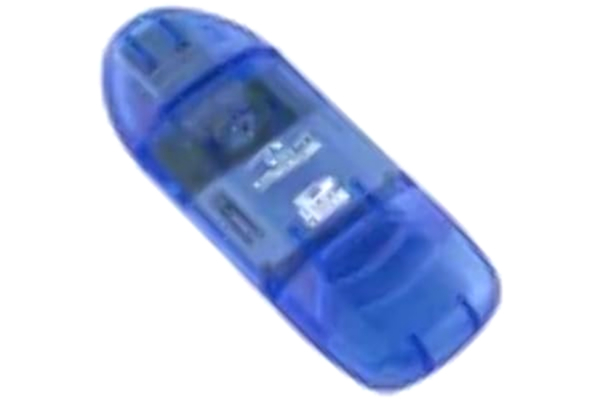 Esperanza TITANUM kortläsare SDHCMiniSDHCMmikrofiber, SDHCRSMM TA101B blå USB 2.0 (TA101B - 5901299901144)