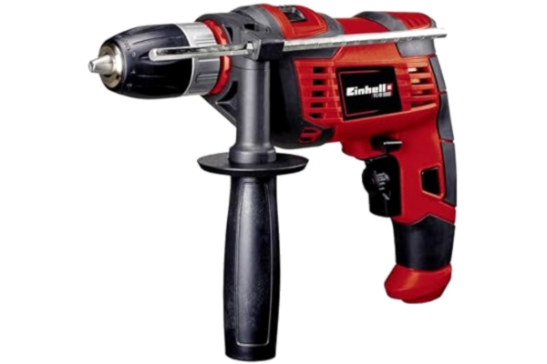 Einhell  Slagborr TC-ID 550 E (550 W, varvtalselektronik, varvtalsförval, höger/vänsterrörelse, metalldjupstopp, extra handtag)