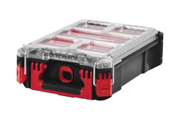 Milwaukee  ‎4932464083 Arrangörsväska, Svart, Röd, 39 x 24 x 11 cm