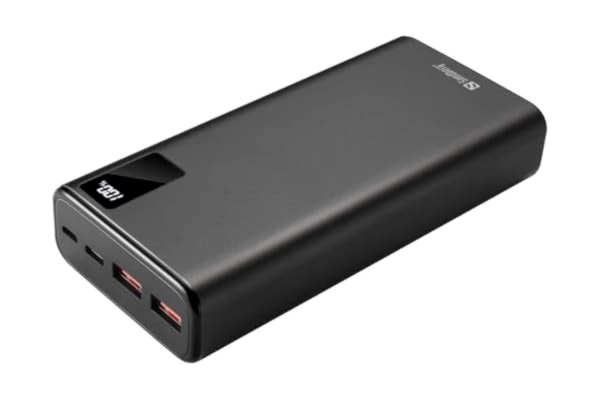 Sandberg  Powerbank USB-C PD 20W 20000 Powerbank USB-C PD 20W 20000, 420-59 (Powerbank USB-C PD 20W 20000, Black, Universal, Aluminium, 20000 mAh, USB, 20 W)