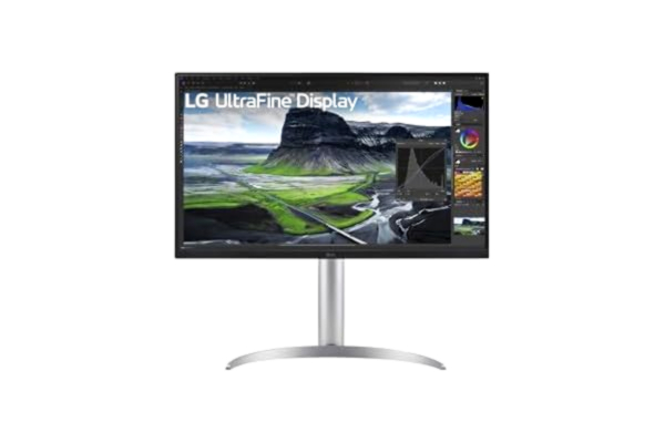 LG  27UQ850V 27 tum UltraHD 4K LED IPS HDR 400, 3840 x 2 160, AMD FreeSync 60Hz, stereoljud 10 W, HDMI 2.0 (HDCP 2.3), displayport 1.4, USB-C (90W), USB 3.0, AUX, Stand Pivot, Flicker Safe, vit