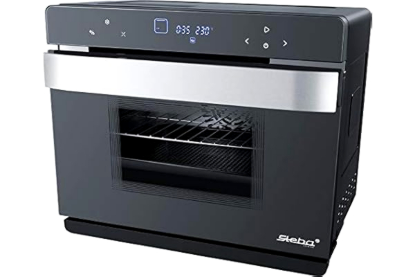 Steba  multifunktions-ångugn DG 30, ugn med varm ånga för skonsam snabbgarn, effektiv isolering av höljet för låg energiförbrukning, 47 automatiska program, DIY-program, 27 liter