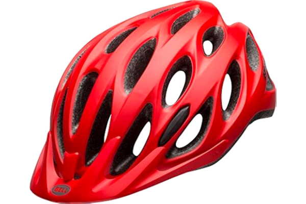 Bell Helmets BELL Tracker, helm, uniseks, volwassenen, mat, rood, eenheidsmaat