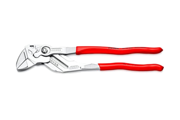 Knipex KNIPEX Tångnyckel Tång- och skruvnyckel i ett verktyg förkromad med plastöverdrag 300 mm, 86 03 300