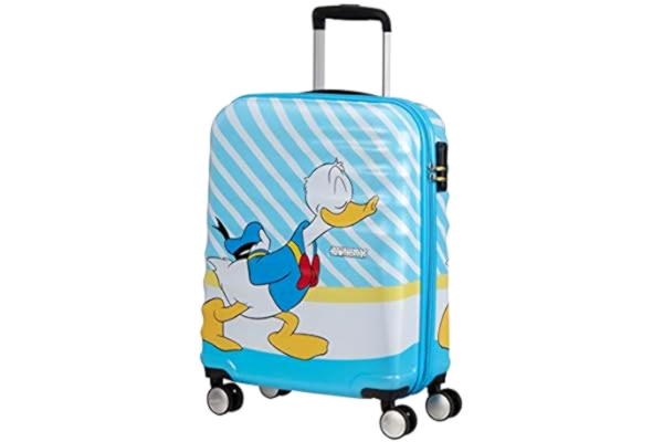 American Tourister  Wavebreaker Disney Spinner S (55 cm – 36 l), S (55 cm – 36 l), Wielokolorowa (Donald Blue Kiss), S (55 cm - 36 L), Spinner S (55 cm – 36 l)